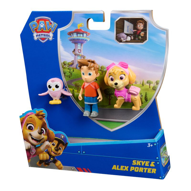 Paw Patrol figurina Skye e Alex Porter