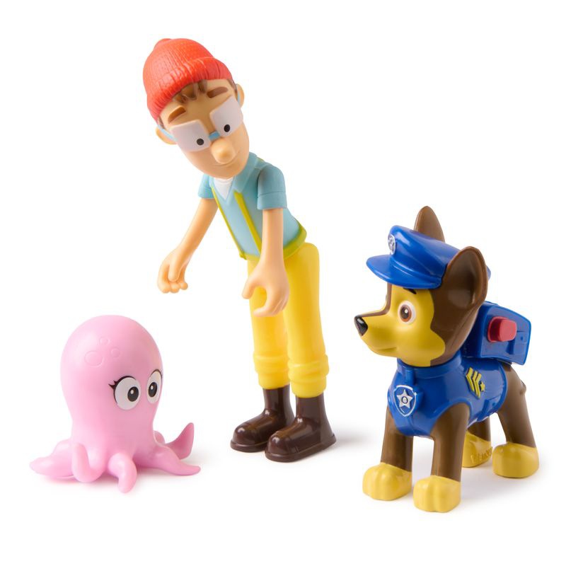 Paw Patrol figura Chase e Capitano Turbot