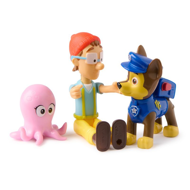 Paw Patrol figura Chase e Capitano Turbot