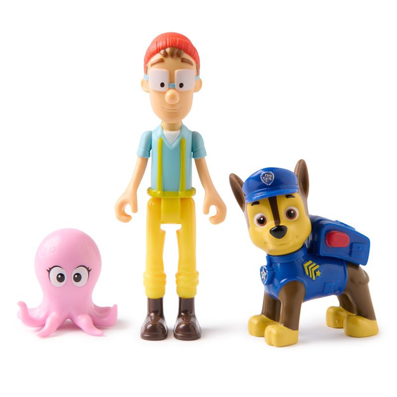 Paw Patrol figura Chase e Capitano Turbot