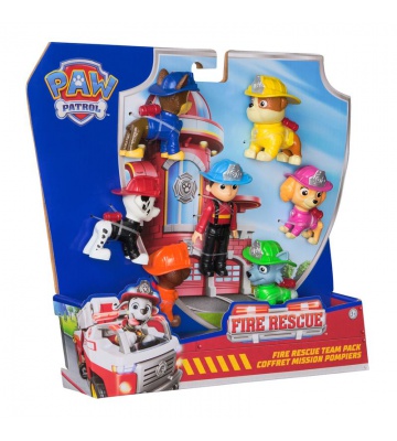Paw Patrol Fire Rescue set di figure