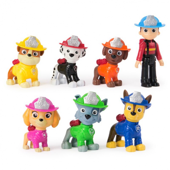 Paw Patrol Fire Rescue set di figure