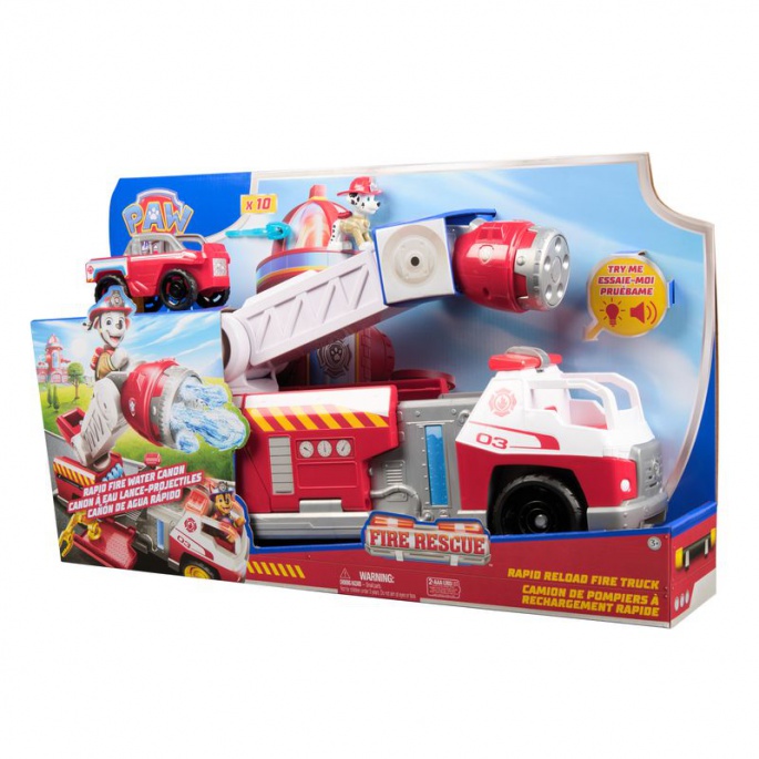 Paw Patrol Fire Rescue grande veicolo interattivo dei pompieri