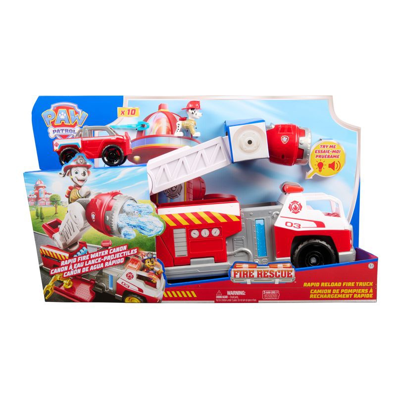 Paw Patrol Fire Rescue grande veicolo interattivo dei pompieri