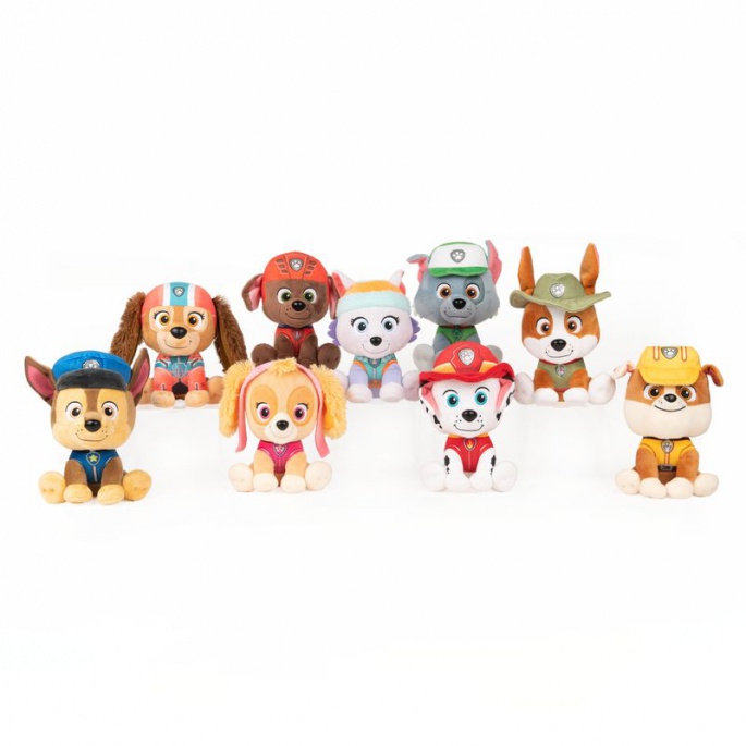 Paw Patrol Tracker Peluche 15 cm 2025