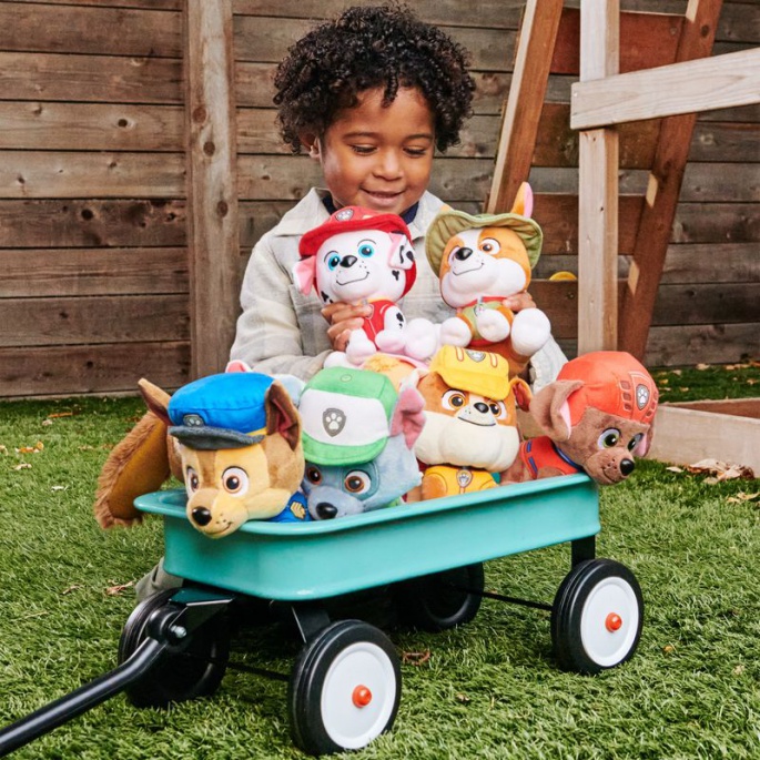 Paw Patrol Tracker Peluche 15 cm 2025