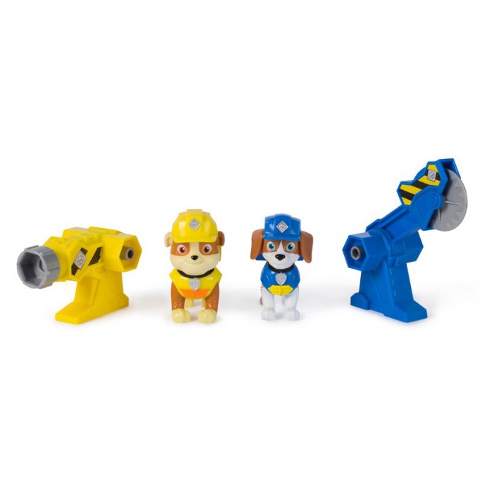Rubble & Crew figure Rubble e Wheeler con accessori