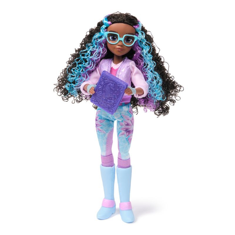 Unicorn Academy bambola Layla con libro 24 cm