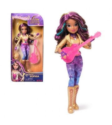 Unicorn Academy bambola Sophia con chitarra 24 cm