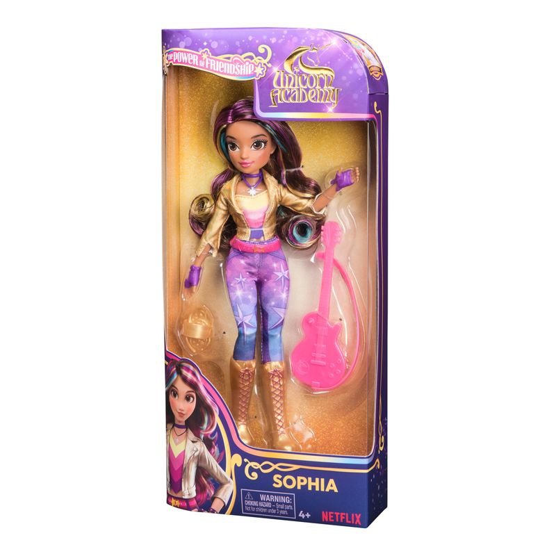 Unicorn Academy bambola Sophia con chitarra 24 cm