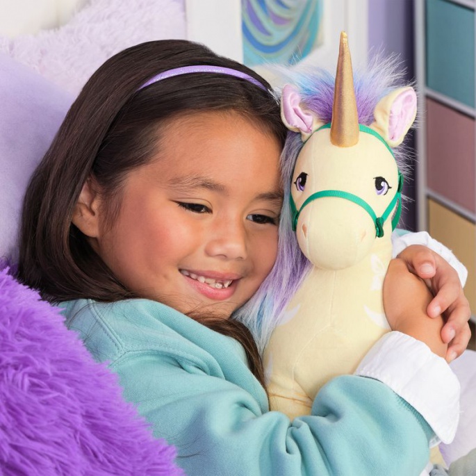 Unicorn Academy peluche unicorno Leaf 38 cm