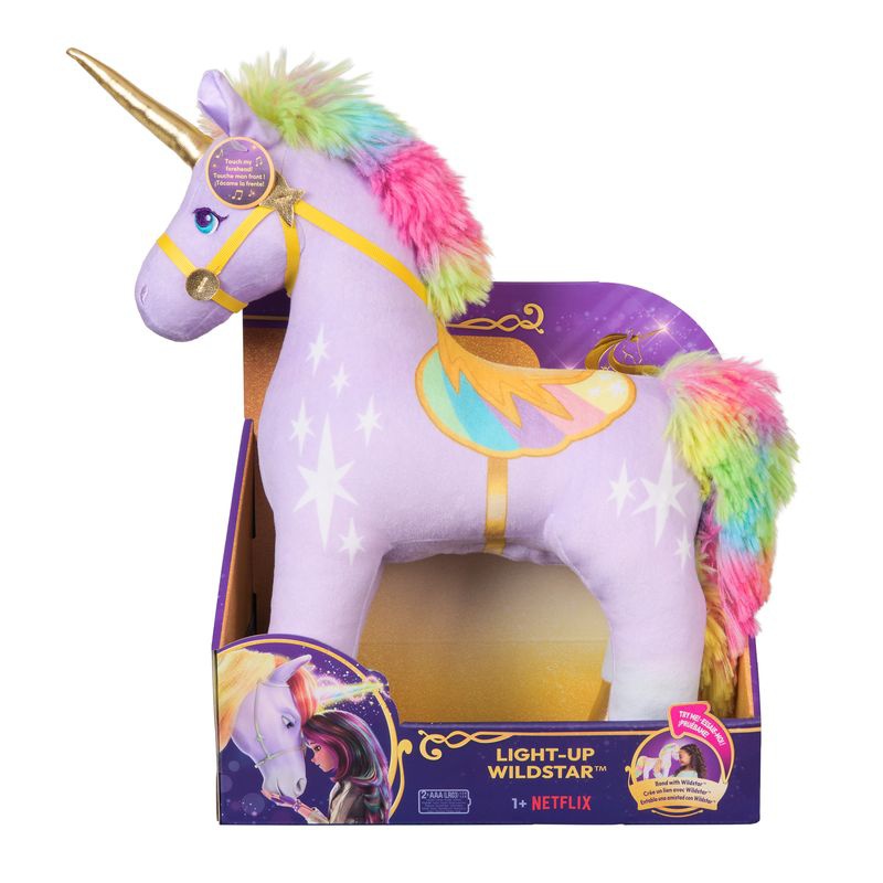 Unicorn Academy peluche interattivo Wildstar con suoni 38 cm