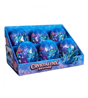 CrystaLynx Dragons draghi flessibili nell'uovo