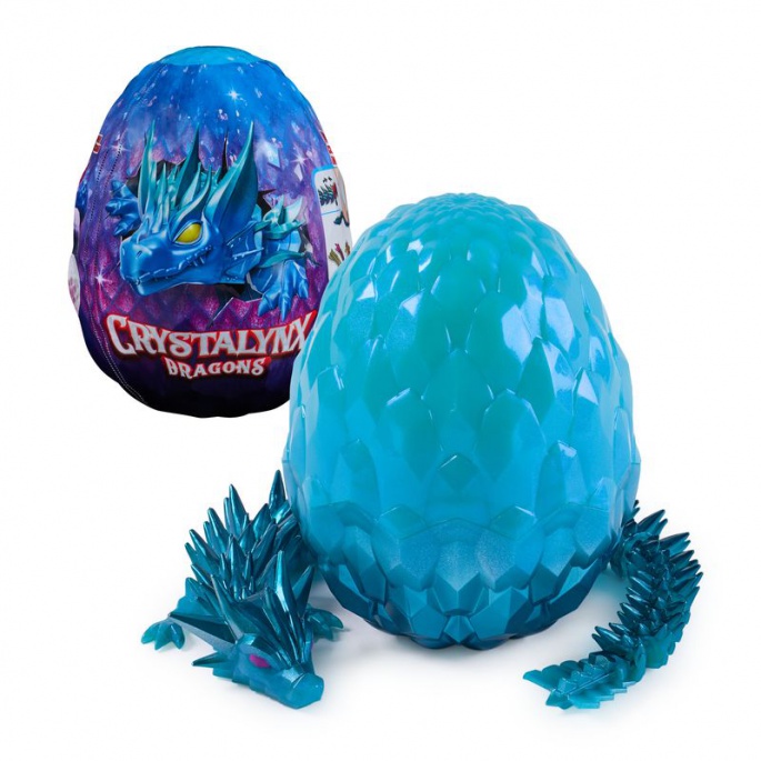 CrystaLynx Dragons draghi flessibili nell'uovo