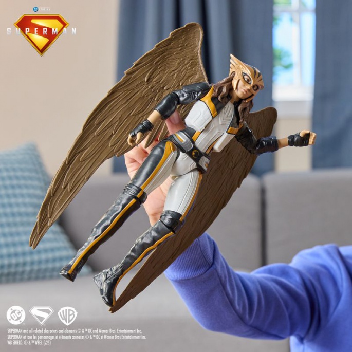 Action figure Hawkgirl 30 cm dal film Superman 2025