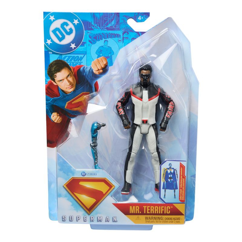 Superman film 2025 action figure Mr. Terrific 15 cm