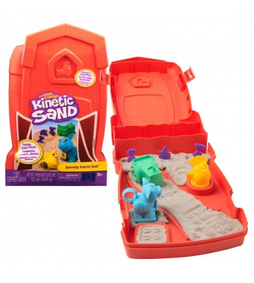 Kinetic Sand Prima Fattoria Set di Giochi