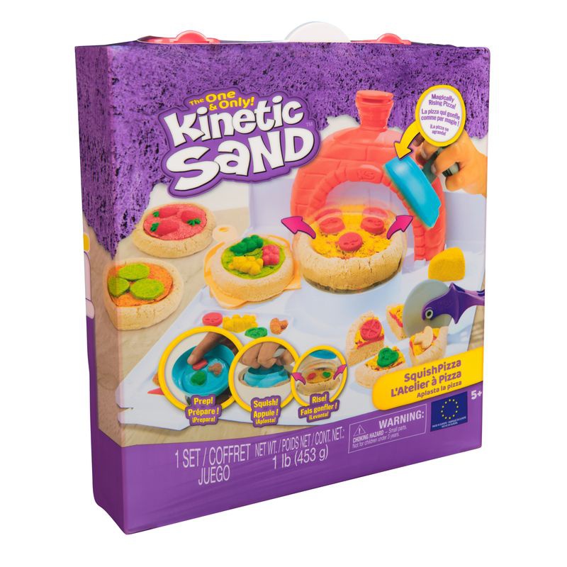 Kinetic Sand: Produzione di pizza