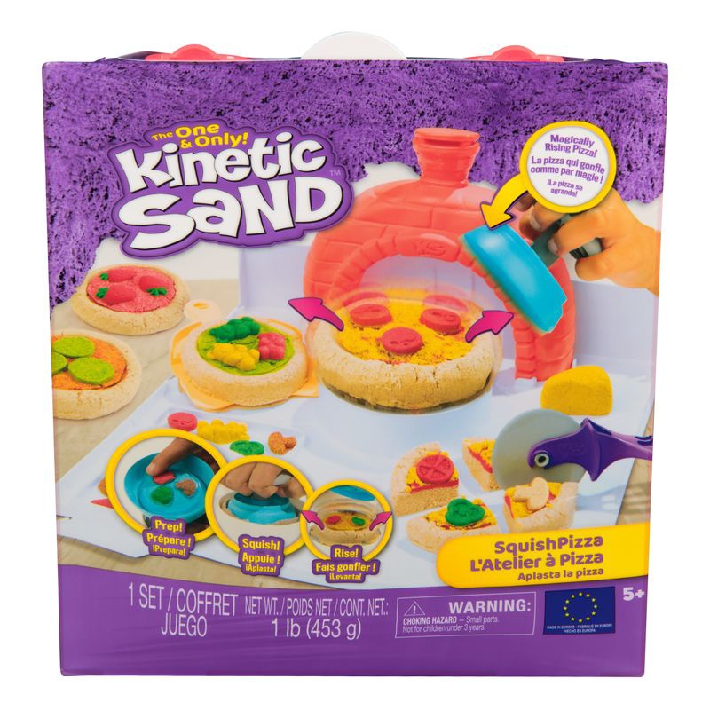 Kinetic Sand: Produzione di pizza