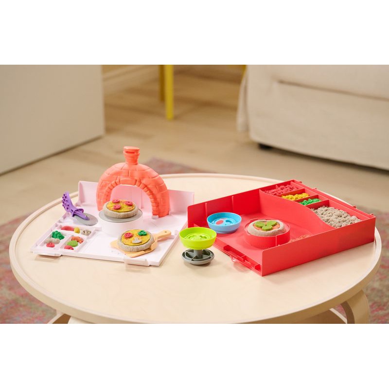 Kinetic Sand: Produzione di pizza