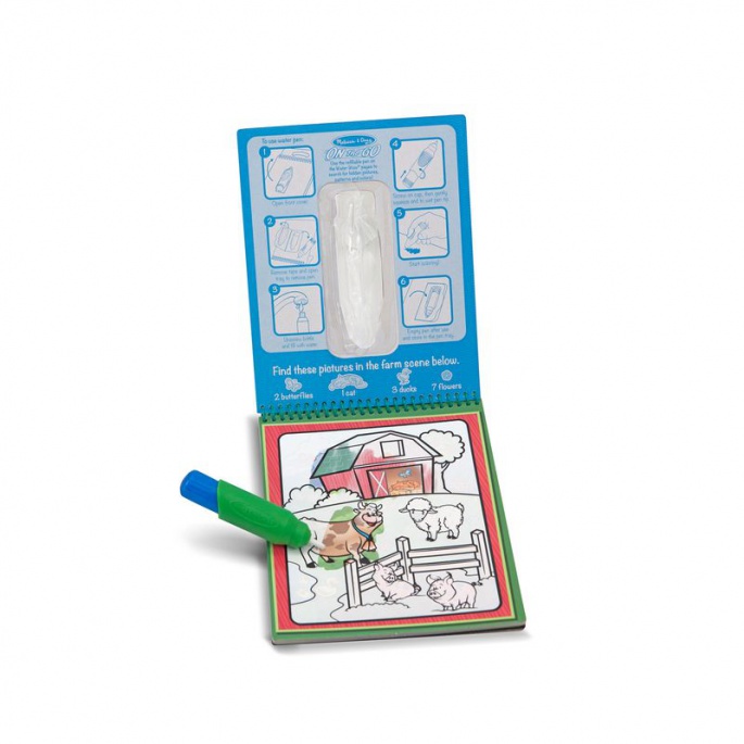 Melissa & Doug Water WOW con animali magici dell'acqua
