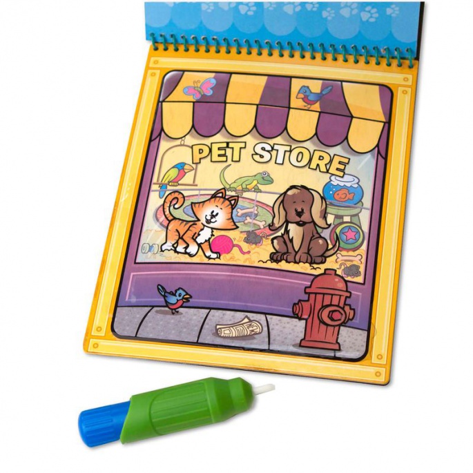 Melissa & Doug Water WOW con animali magici dell'acqua