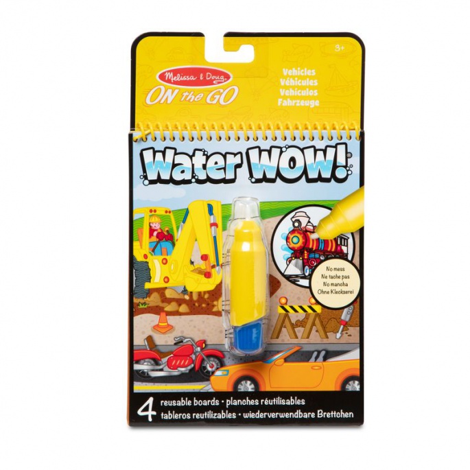 Melissa & Doug Water WOW magia dell'acqua veicoli