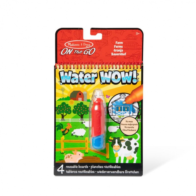 Melissa & Doug Water WOW pittura magica con acqua - Fattoria