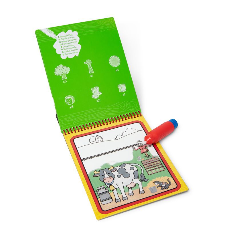 Melissa & Doug Water WOW pittura magica con acqua - Fattoria
