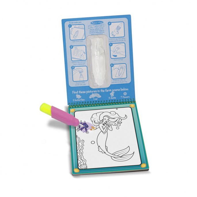 Melissa & Doug Water WOW magia ad acqua fiabe