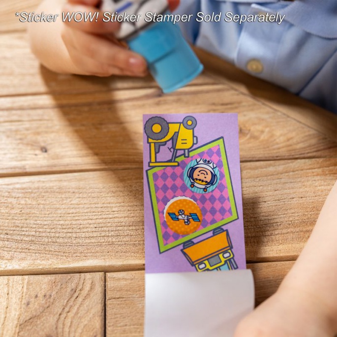 Melissa & Doug Sticker WOW ricarica di adesivi tubo pieno di sorprese
