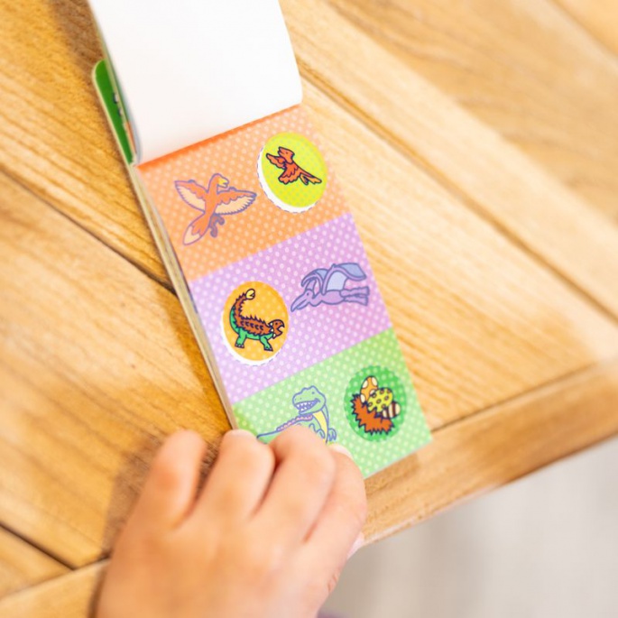 Melissa & Doug Sticker WOW ricariche adesivi dinosauri