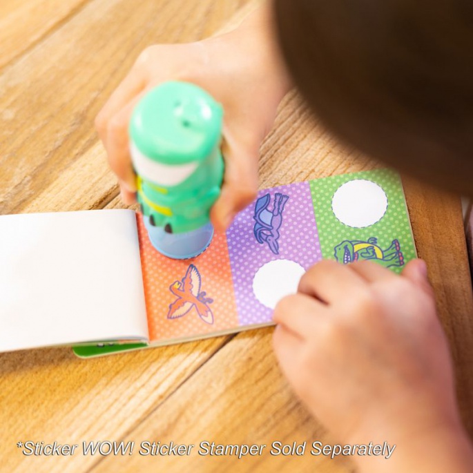 Melissa & Doug Sticker WOW ricariche adesivi dinosauri