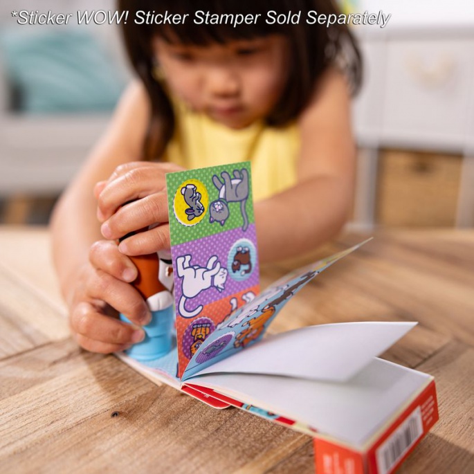 Melissa & Doug Sticker WOW set di adesivi animali