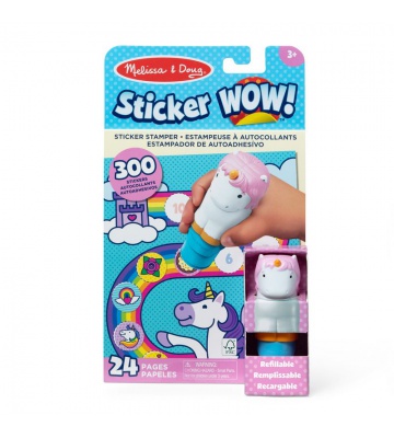 Sticker WOW unicorni di Melissa & Doug