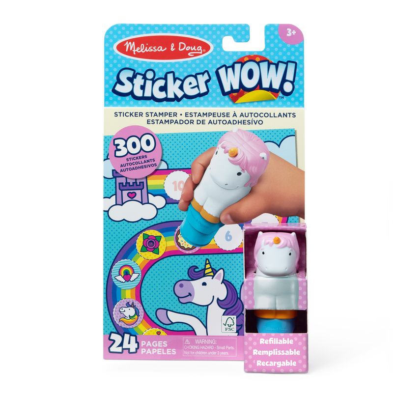 Sticker WOW unicorni di Melissa & Doug
