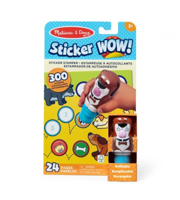 Melissa & Doug Sticker WOW adesivi cani