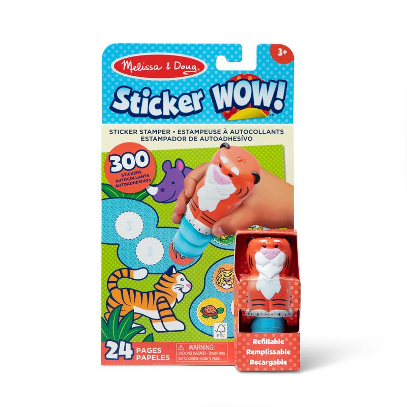 Melissa & Doug Sticker WOW adesivi tigre