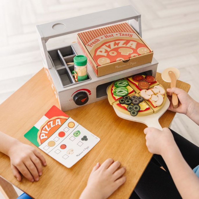 Melissa & Doug set per la preparazione della pizza con forno