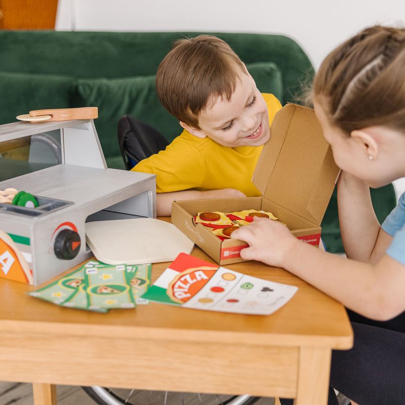 Melissa & Doug set per la preparazione della pizza con forno