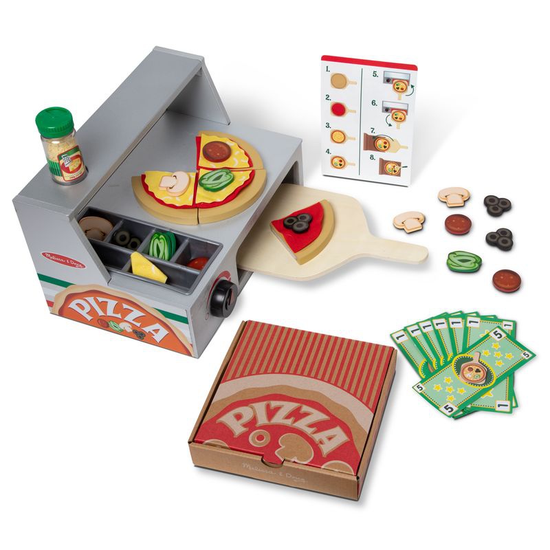 Melissa & Doug set per la preparazione della pizza con forno