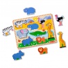 Melissa & Doug puzzle in legno animali dello zoo