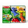 Melissa & Doug puzzle in legno dinosauri