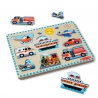 Melissa & Doug puzzle in legno con effetti sonori veicoli