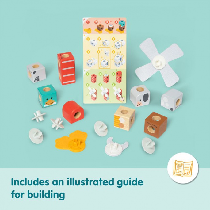 Melissa & Doug Blockables set da costruzione fattoria