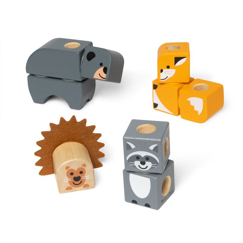 Melissa & Doug Blockables set da costruzione selvaggia