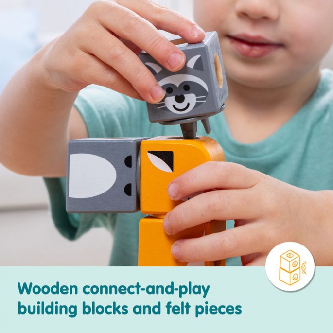 Melissa & Doug Blockables set da costruzione selvaggia