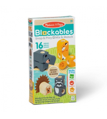 Melissa & Doug Blockables set da costruzione selvaggia