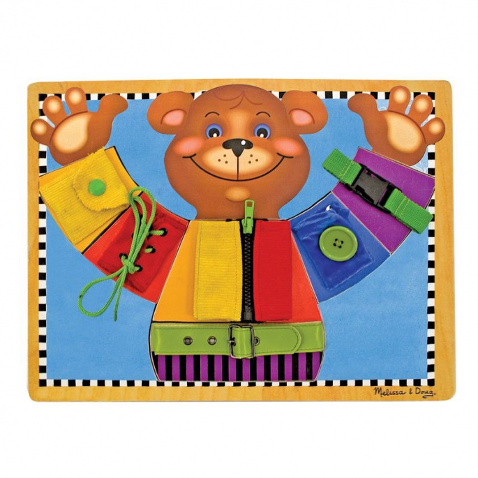Melissa & Doug corso base per vestirsi
