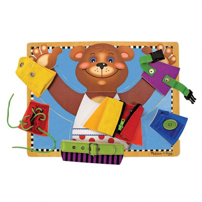 Melissa & Doug corso base per vestirsi